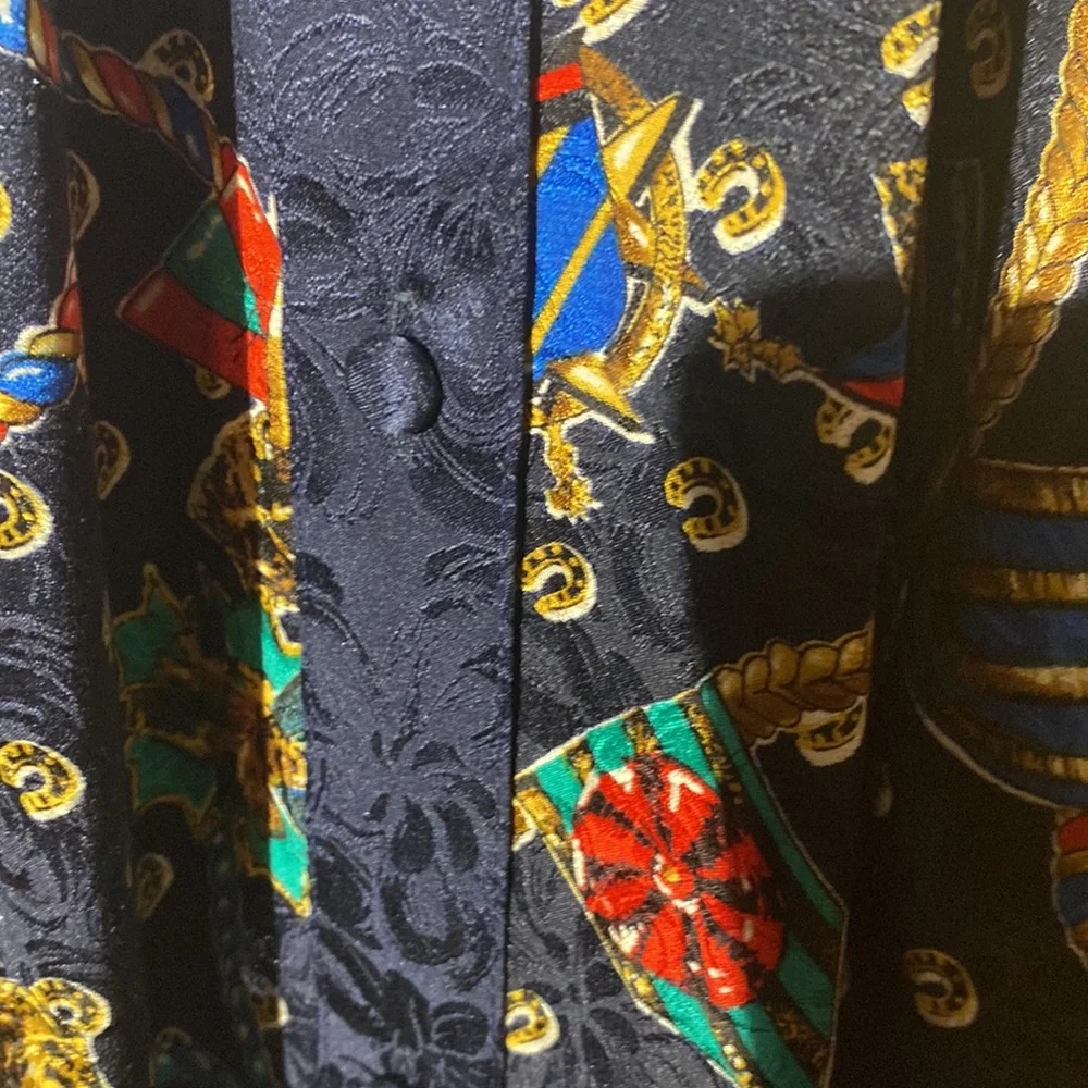 Vintage Diane Fres 💯 silk dress  Size M/L - Picture 4 of 9